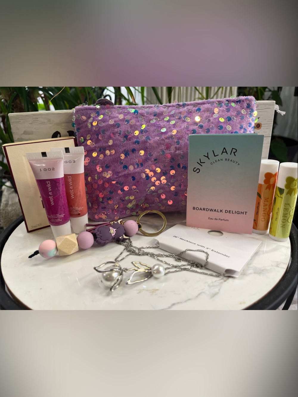 Skylar Boardwalk Delight, beauty bundle  Lip Balm & Gloss Set